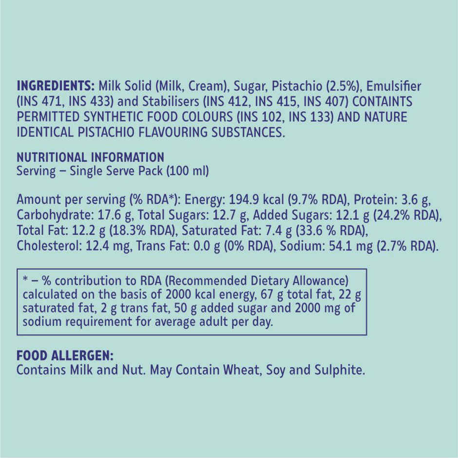 Hocco Golden Pistachio Matka Kulfi Ice Cream Cup