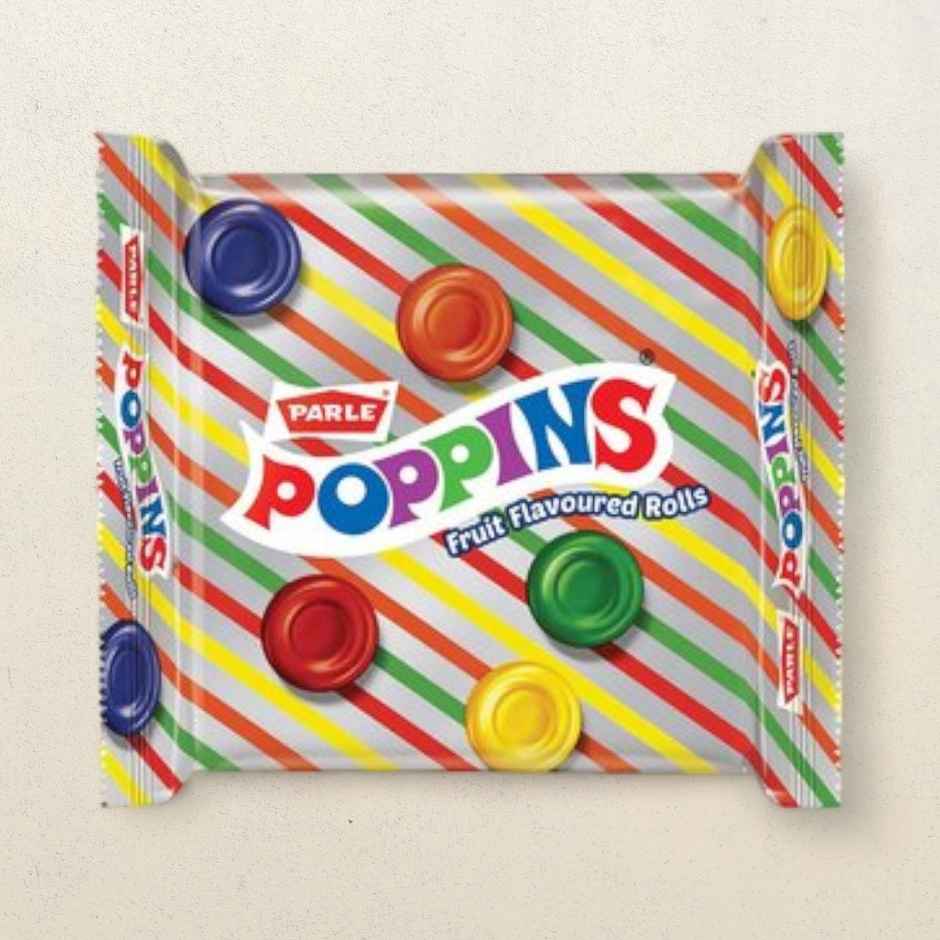 Parle Poppins Rolls Fruit Flavour Chocolat Combo