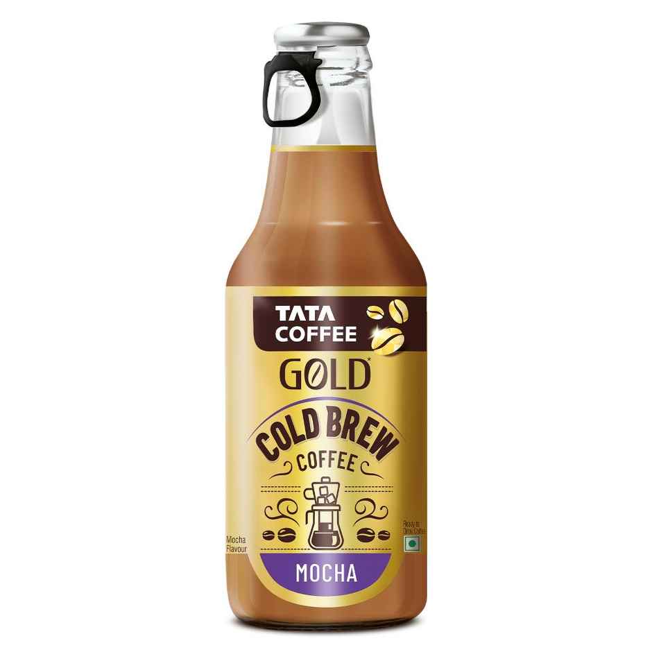 Tata Cold Brew Coffee, Mocha Iced Coffee, Rich & Creamy, Ready to Drink