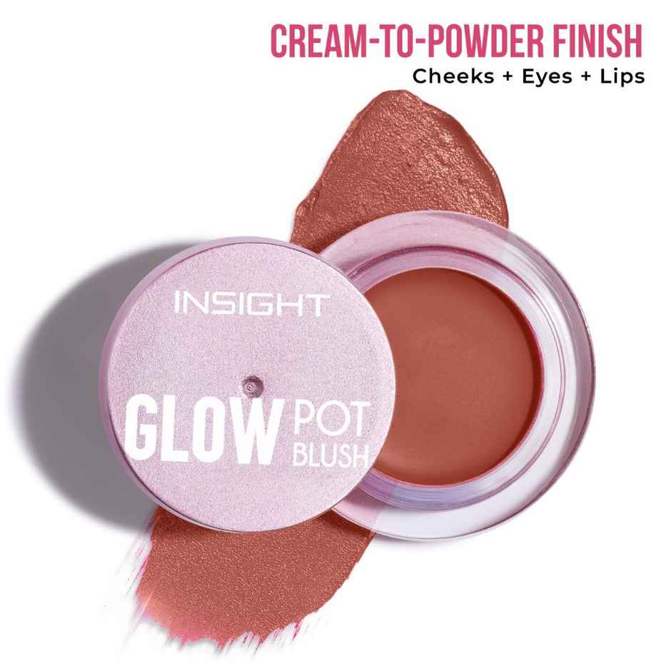Insight Cosmetics Glow Pot Blush - Coral Tint