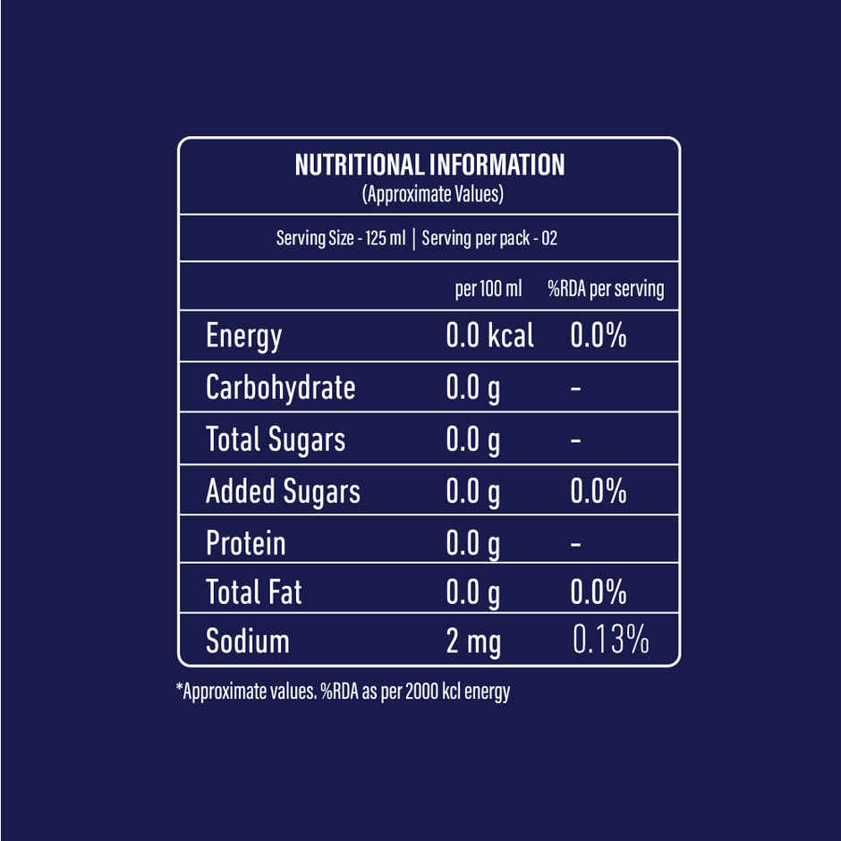 Jimmy's Zero Sugar Tonic Water 