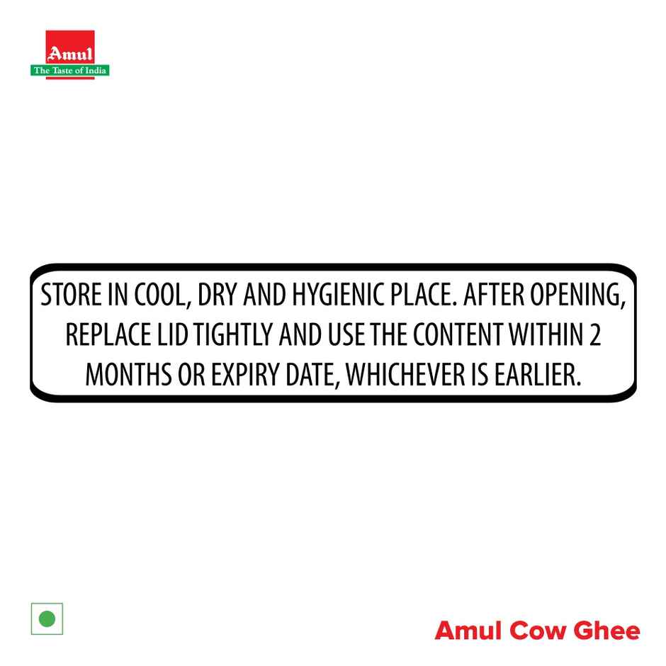 Amul Cow Ghee Tin