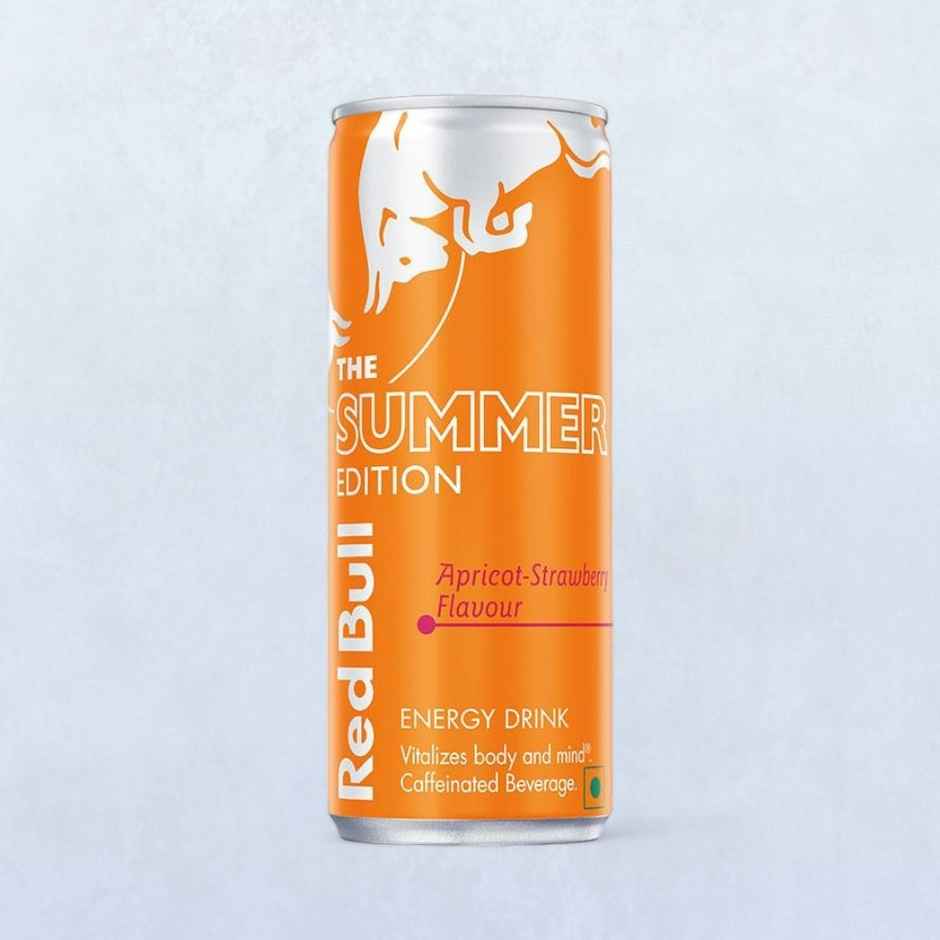 Red Bull Energy Drink The Summer Edition Apricot Strawberry Flavour