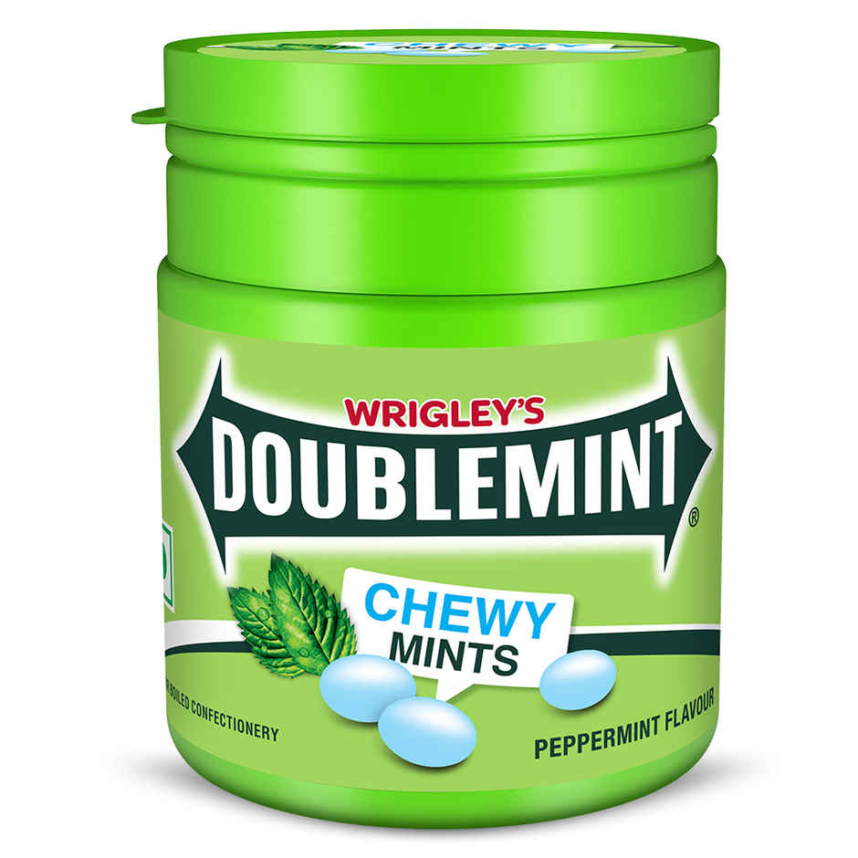 Doublemint Peppermint Flavour Chewy Mints Pot
