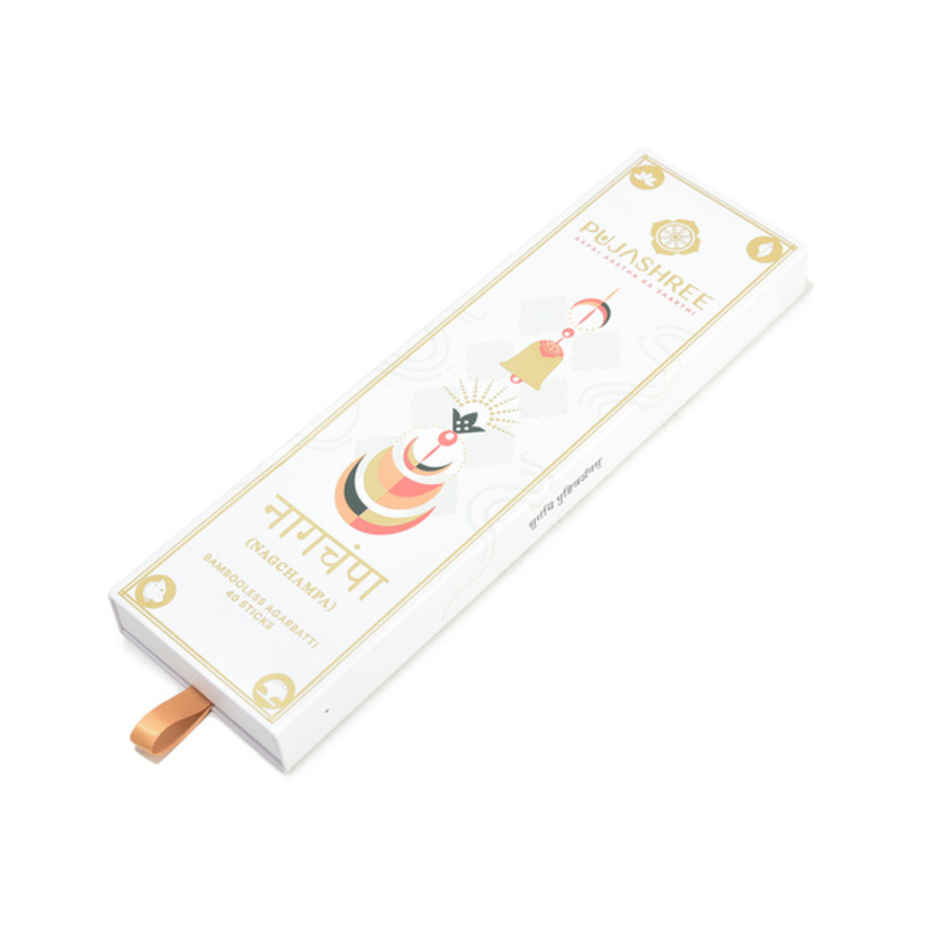 Pujashree Bambooless Agarbatti Nagchampa | 8 Inches