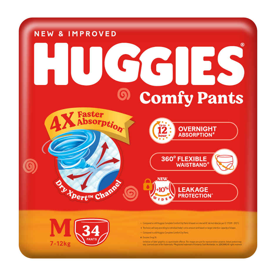Huggies Complete Comfort Dry Pant | M