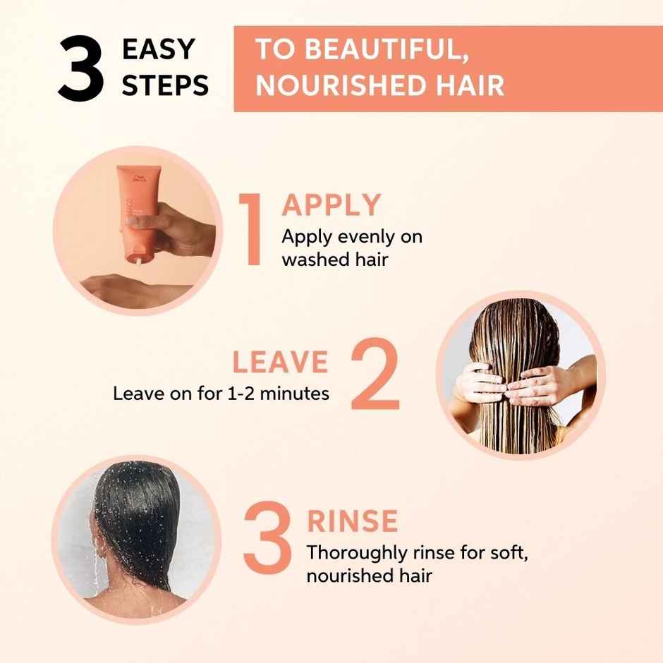 Wella Professionals Invigo Nutri Enrich Conditioner For Dry, Frizzy & Damaged Hair with Goji Berry
