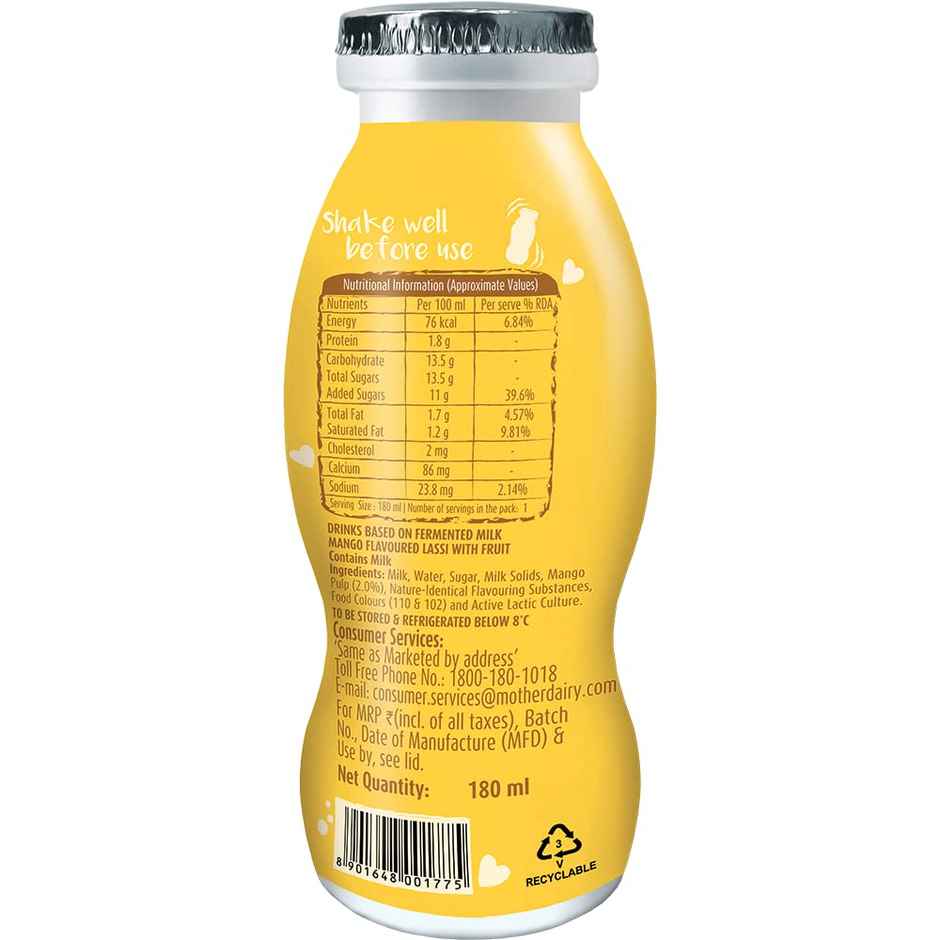 Mother Dairy Mango Lassi