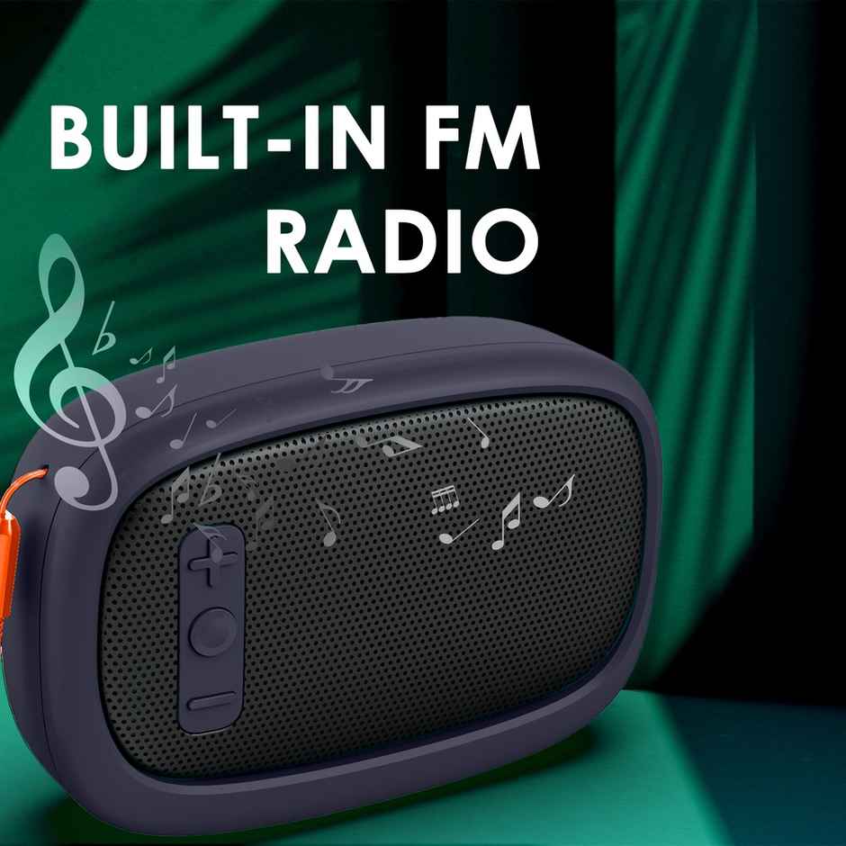 itel IBS21 3W Super Bass Bluetooth Speaker | FM | Compact Design | BT 5.0 | Blue