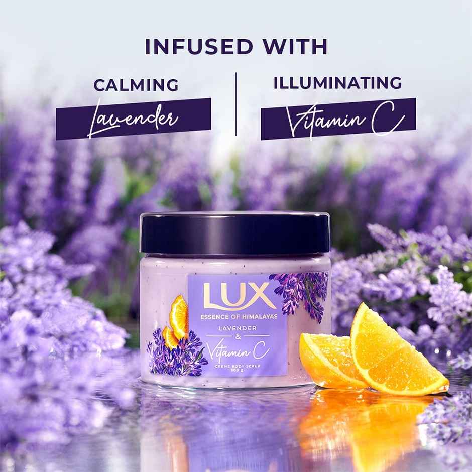 Lux Lavender and Vitamin C Creme Body Scrub
