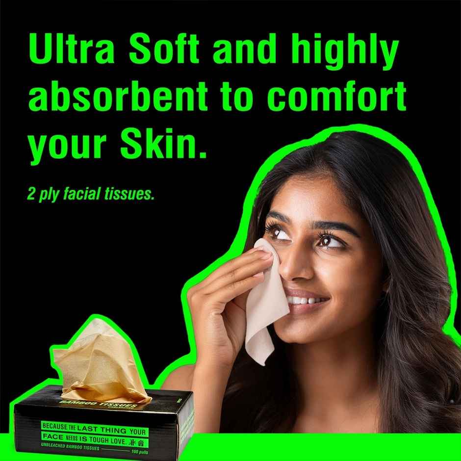 Beco Super Soft Facial Tissue paper | 2 ply | Carbox | 100 Sheets