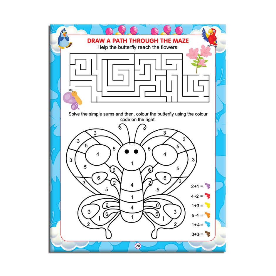 Dreamland My Activity Maths Activity Book for Kids Age 2 to 5