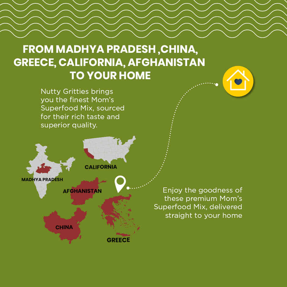 Nutty Gritties Mom's Trail Mix - High Protein, Omega-3, Energy Boost