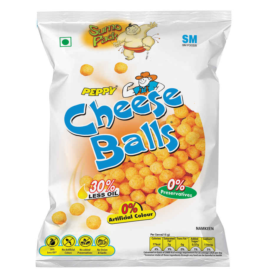 Peppy Cheese Balls | Crunchy Snack