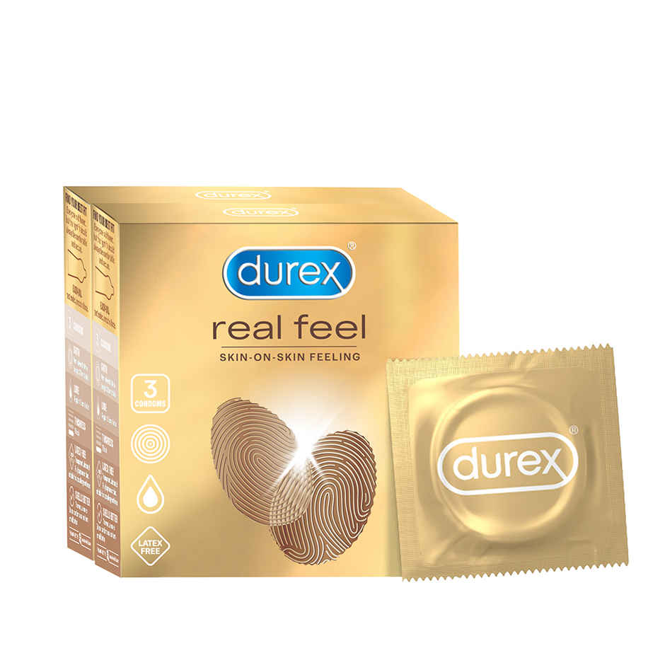Durex Real Feel Condom (Pack Of 2 Combo)