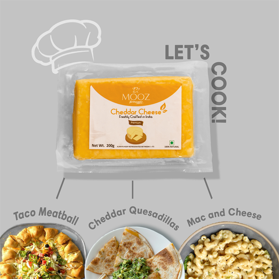 MOOZ Cheddar Cheese
