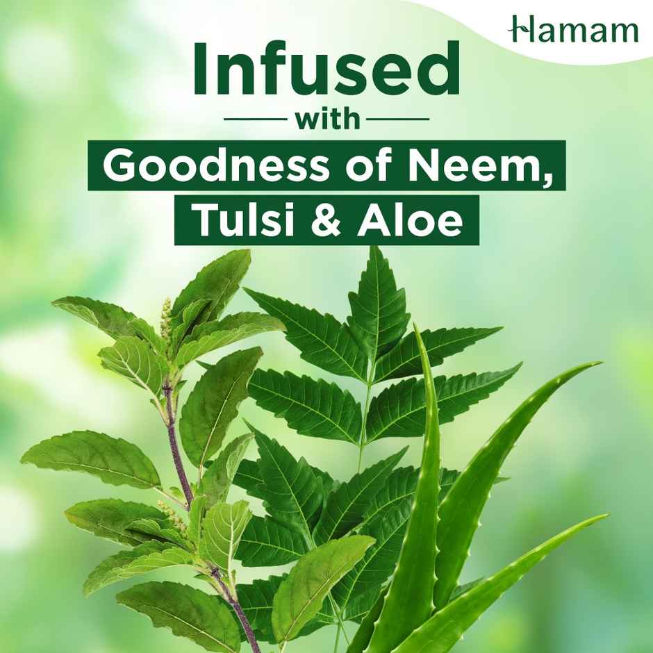 Hamam 100% Neem pure oil Soap bar 150 g * 3