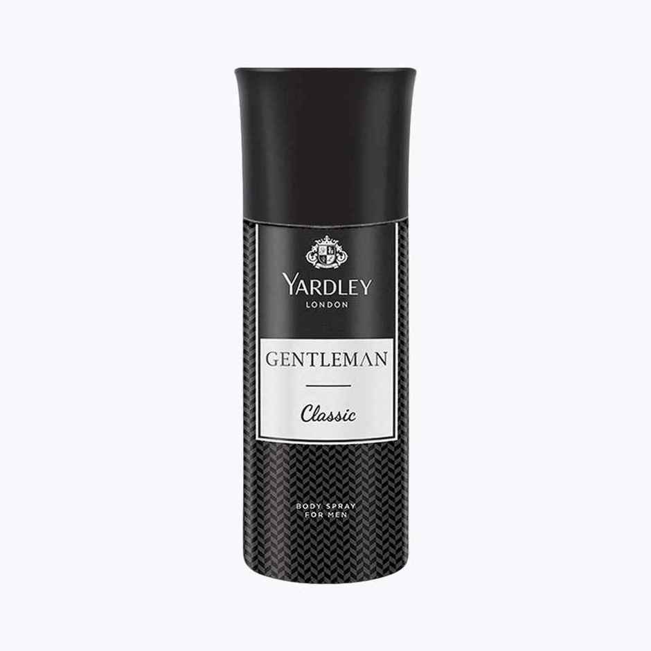 Yardley London Gentleman Classic Body Deodorant for Men With Fresh Woody Fougere Notes