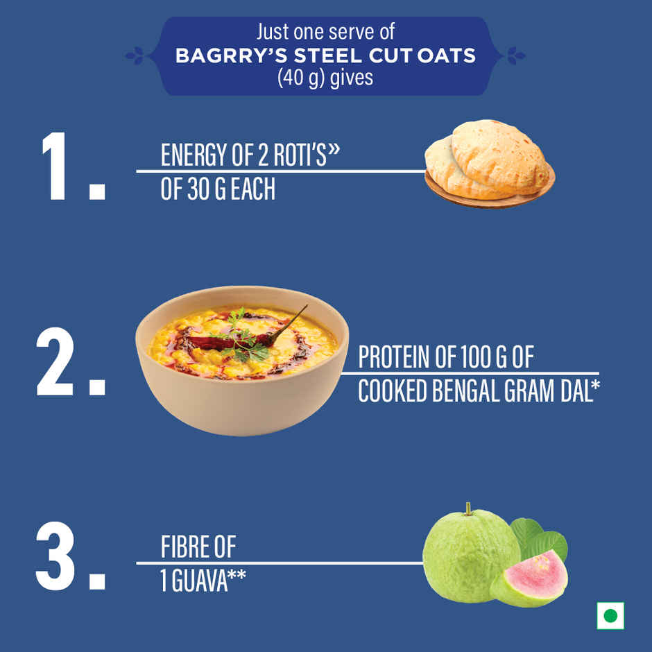 Bagrry's Steel Cut Oats (Old Fashioned)