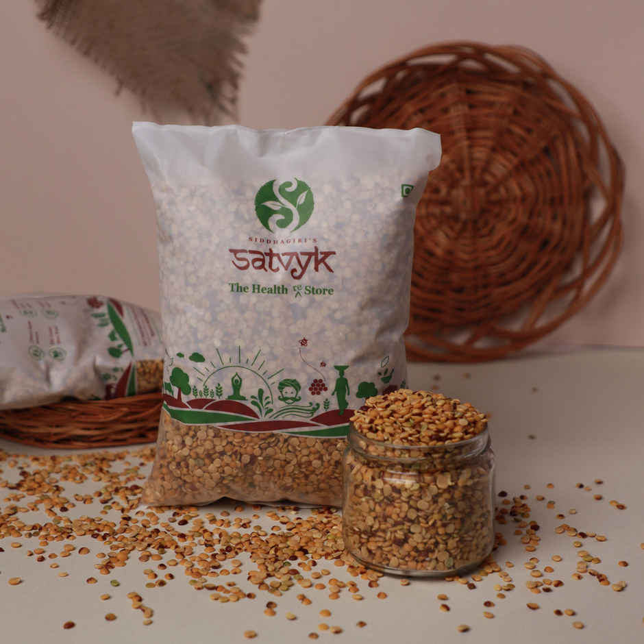 Satvyk Stoneground Unpolished Toor Dal