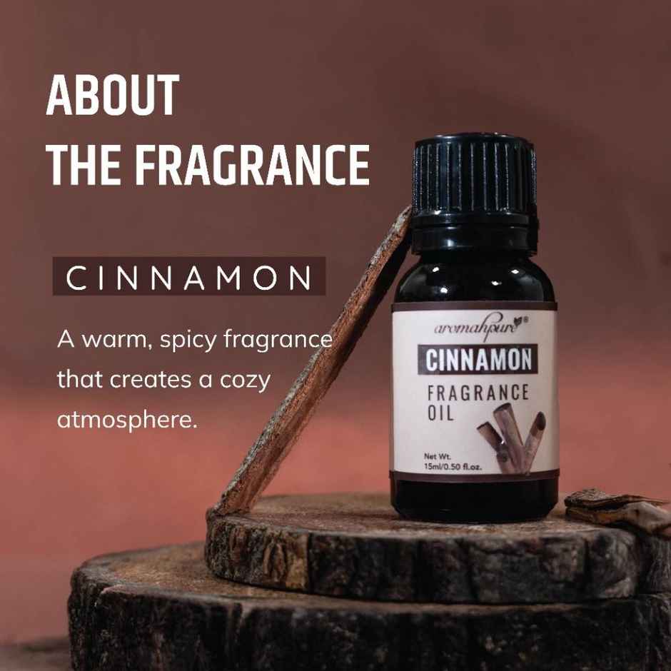 Aromahpure Fragrance Oil | Cinnamon Aroma Oil for Home Fragrance
