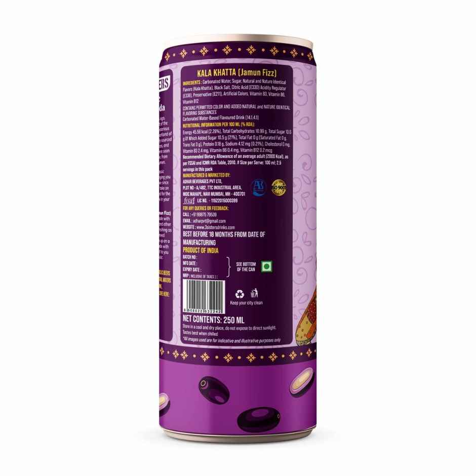 3 Sisters Kala Khatta Soda