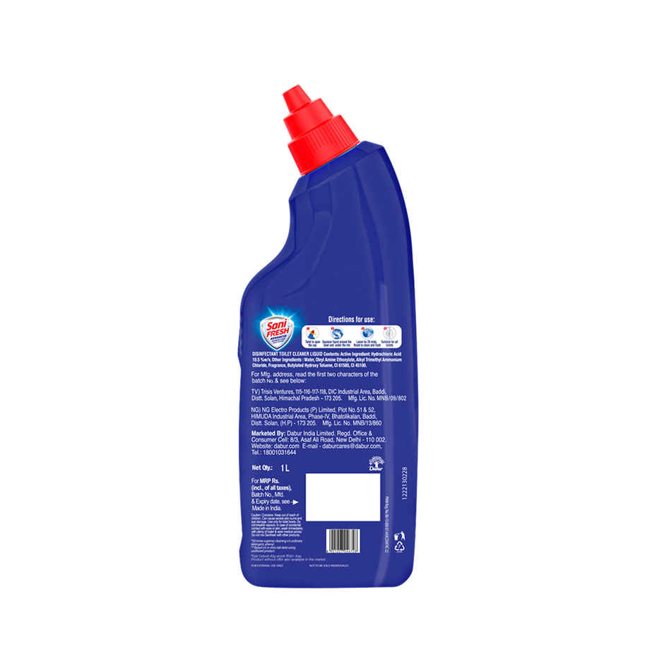 Sanifresh Advanced Disinfectant Toilet Cleaner | with Free Odonil