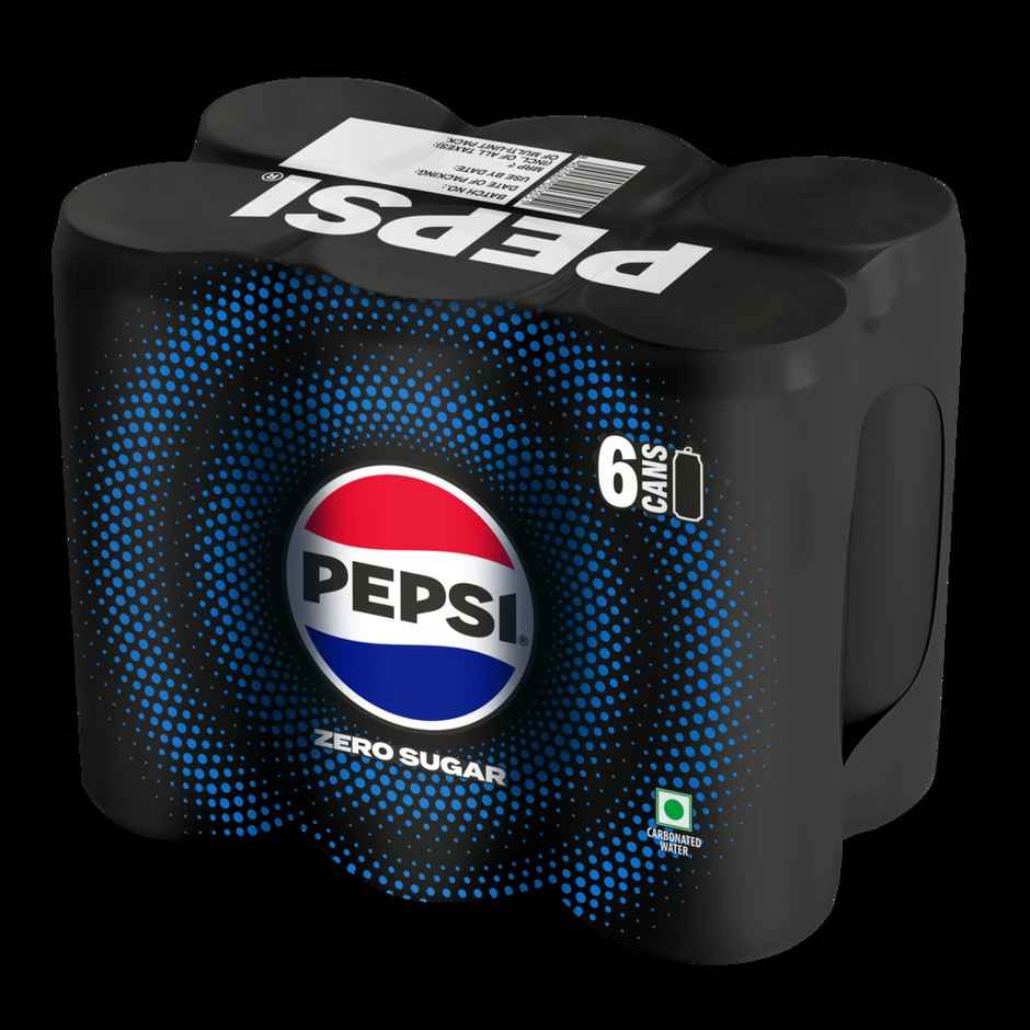 Pepsi Zero Sugar Soft Drink | Carbonated Beverage