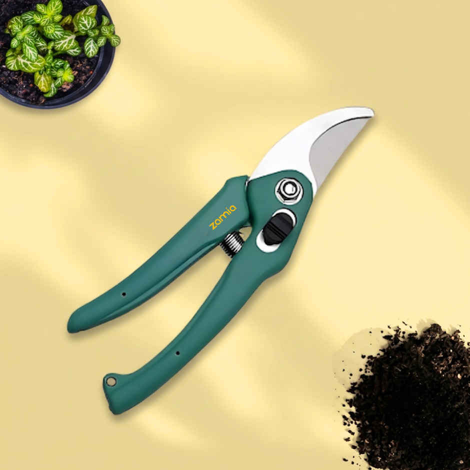 Zamia Garden Pruner | Sharp Bypass Blade | Rust-Resistant Stem Cutter | By Nurturing Green