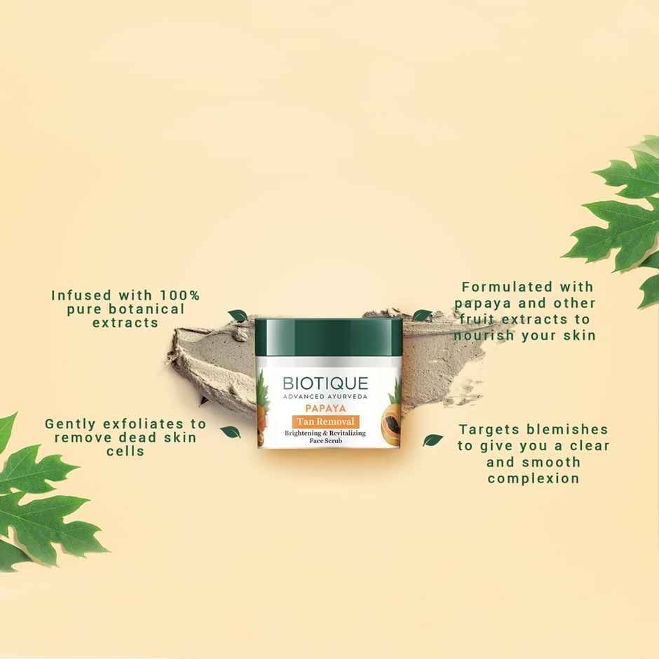 Biotique Bio Papaya (Tan Removal Scrub)