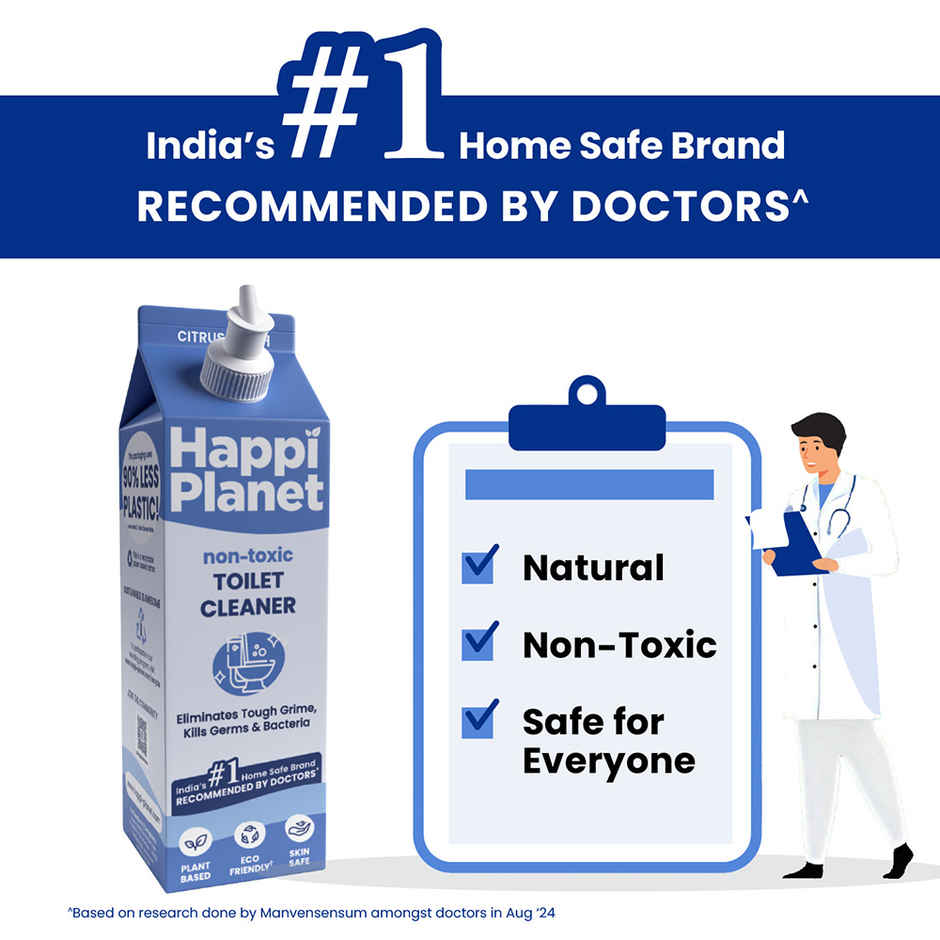 Happi Planet Organic Toilet Cleaner