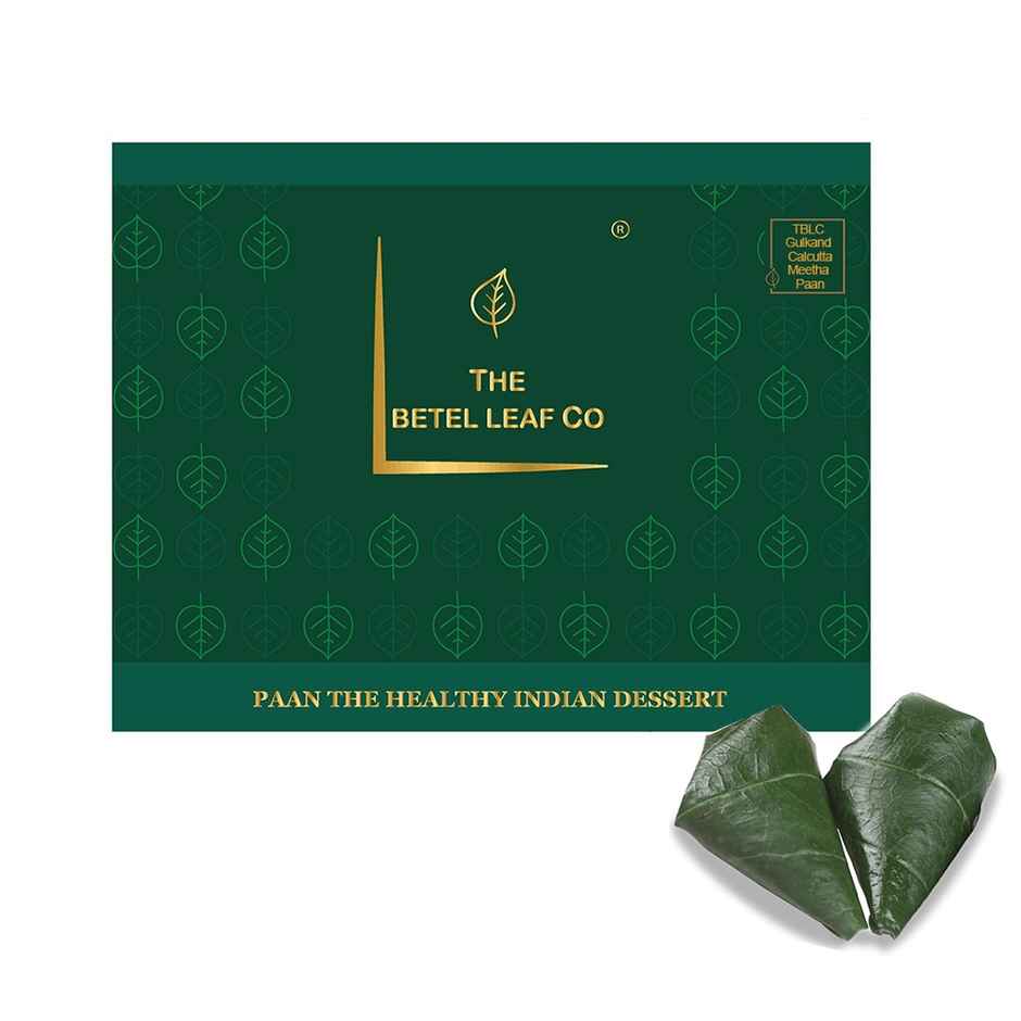 The Betel Leaf Co Calcutta Gulkand Meetha Fresh Paan
