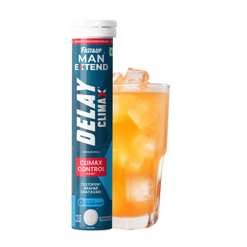 Fast&Up Delay Climax Testosterone Booster - Peach
