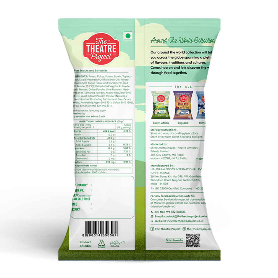 TTP Air Popped Chips - South Africa Peri Peri