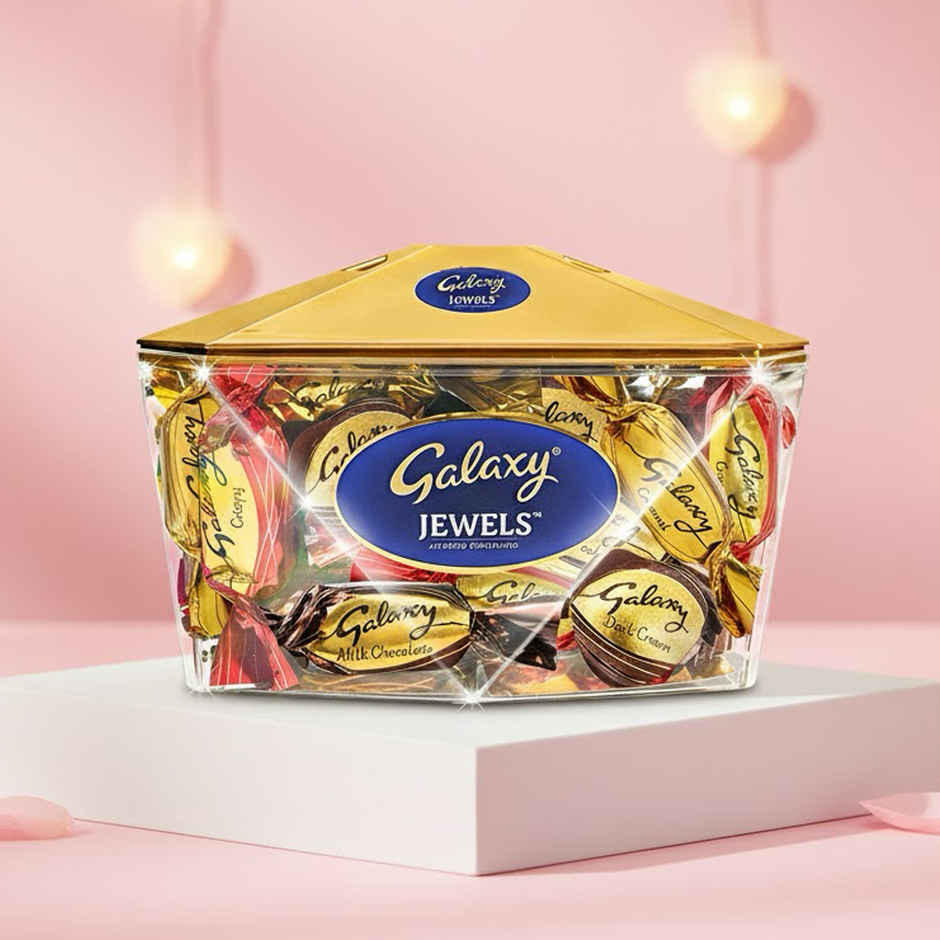 Galaxy Jewels Casket Box | Imported Assorted Chocolates | Premium Giftable Assortment