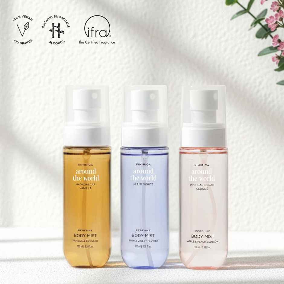 Kimirica Around The World Perfume Body Mist Trio Gift Set