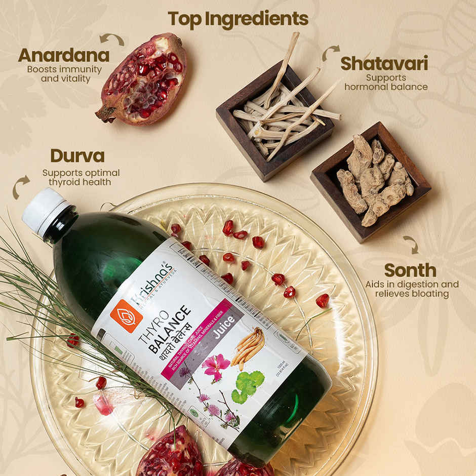 Krishna's Herbal & Ayurveda Thyro Balance Juice