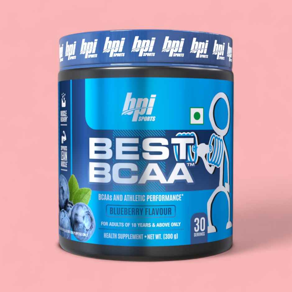 BPI Sports Best BCAA- Muscle Recovery- Improved Performance- Hydration- Blueberry