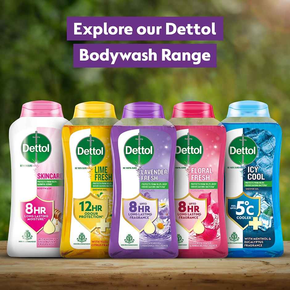 Dettol Body Wash and Shower Gel for Women and Men | Lavender Fresh
