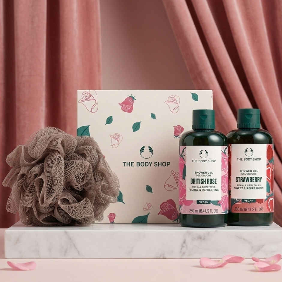 The Body Shop Fruity & Floral Shower Gel Set