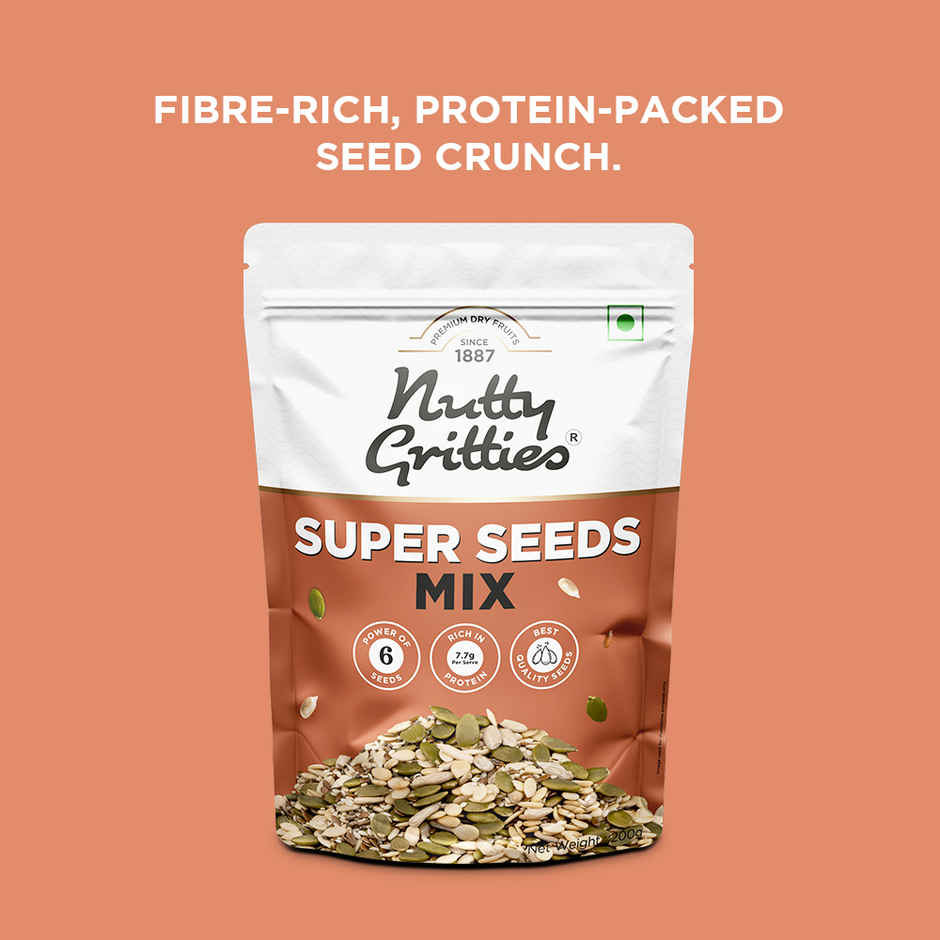 Nutty Gritties Super Seed Mix - Omega-3 & Protein-Rich