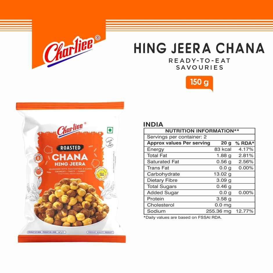 CHARLIEE Hing Jeera Chana