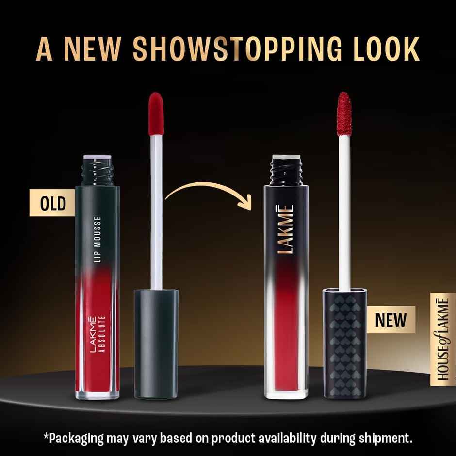 Lakme Xtraordin-airy Lip Mousse, Crimson Sky