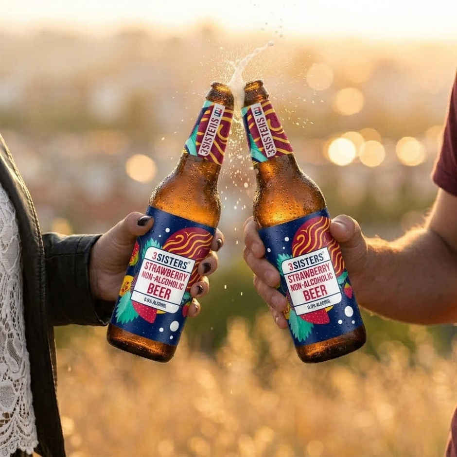 3 Sisters Strawberry Non-Alcoholic Beer