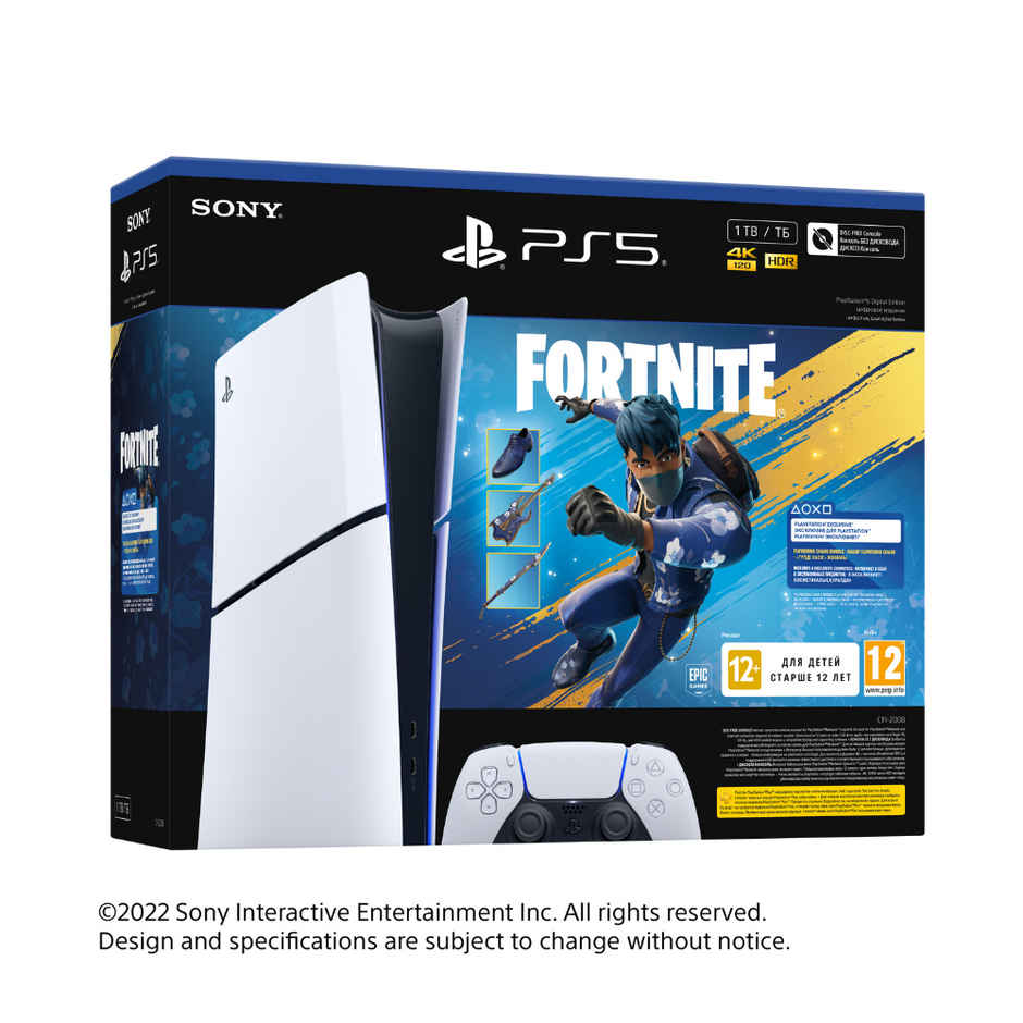 SONY PS5 Digital Edition Fortnite Flowering Chaos Bundle