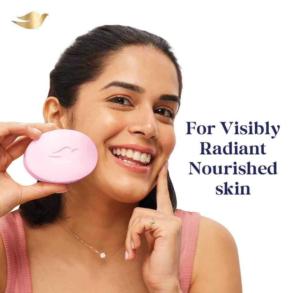 Dove Pink Beauty Bar - Soft, Smooth, Glowing Skin