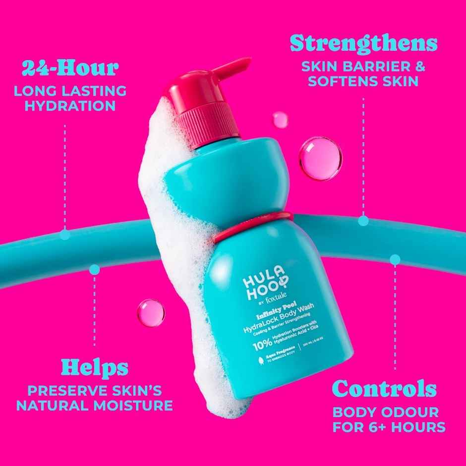 Hula Hoop HydraLock Body Wash by Foxtale