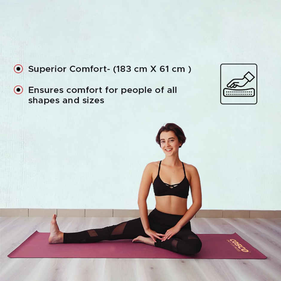 Cosco Yoga Mat Chakra | 6 mm | Assorted