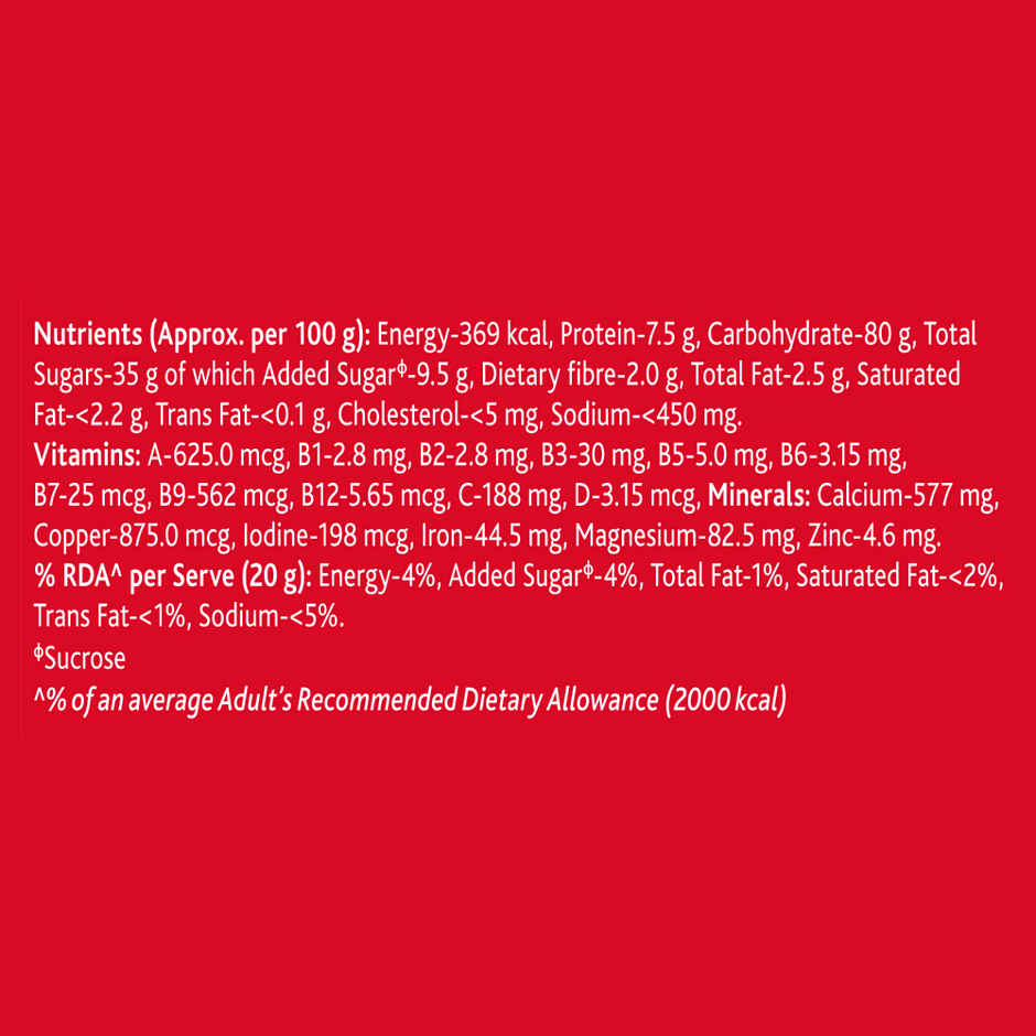 Boost Chocolate Malt Based Food Kids Drink Mix | For 5+ years Kids