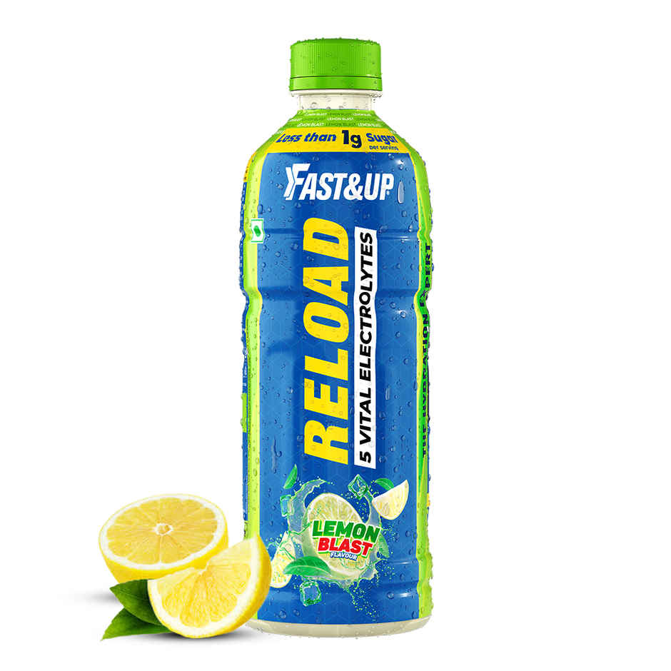 Fast&Up Reload Low Sugar Energy Drink - Tasty Lemon Blast Combo